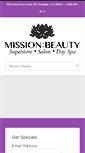 Mobile Screenshot of missionbeauty.com